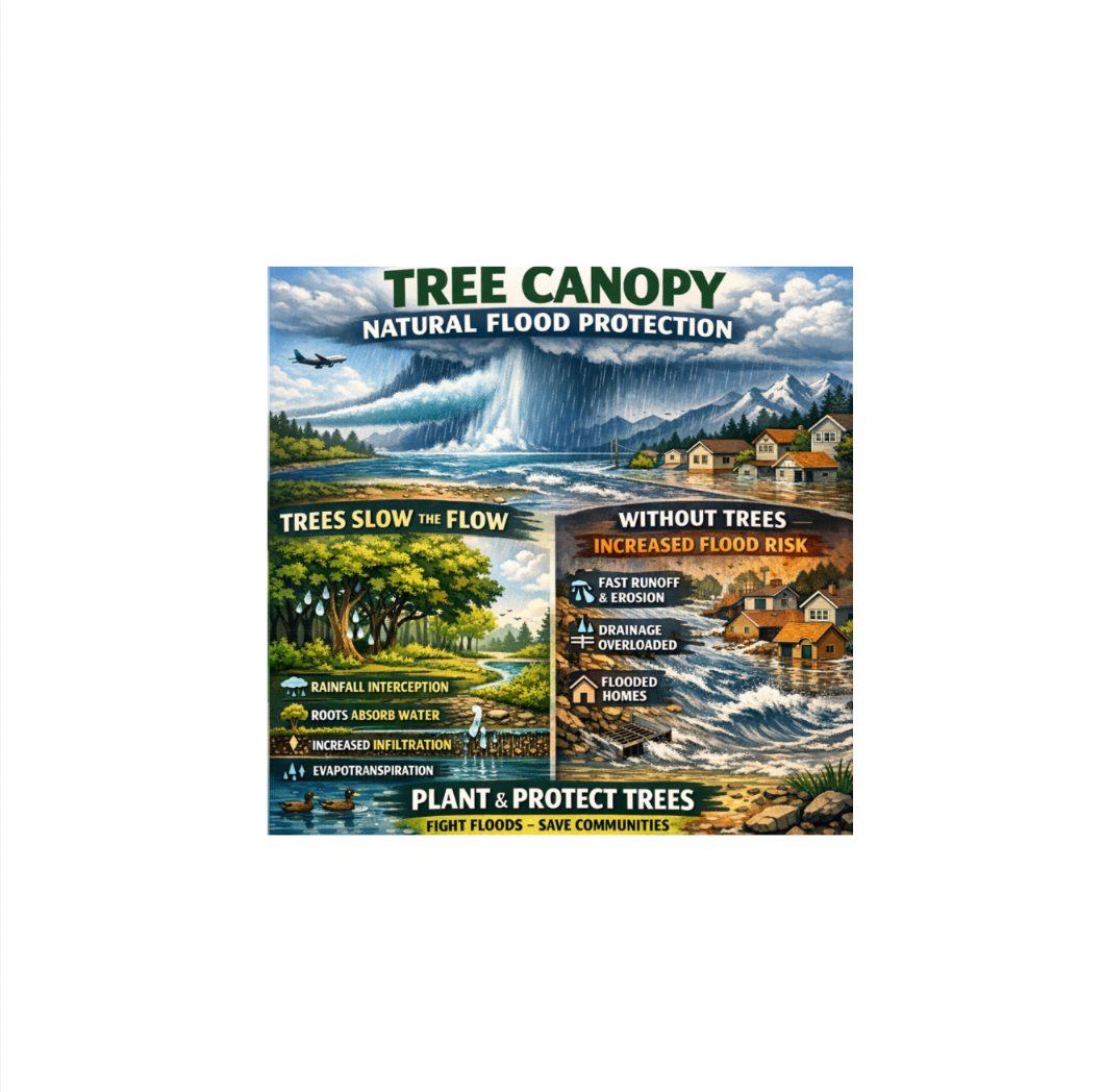 How Tree Canopy Protects Communities from Flooding in an Era of ...